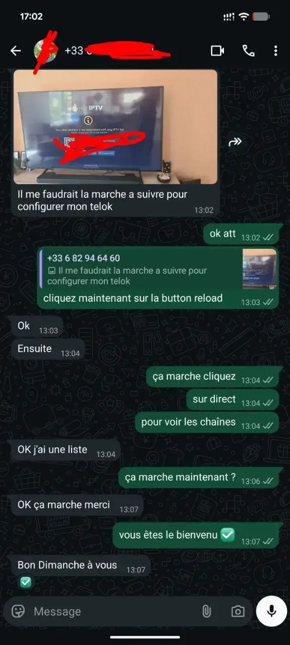 Avis client WhatsApp 8